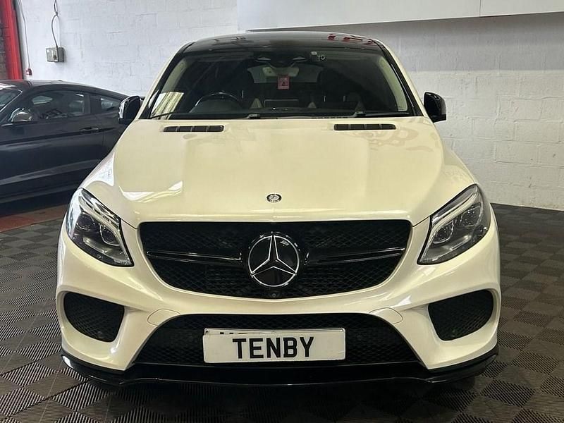 Used Mercedes GLE350 AMG line 2016 White Coupe