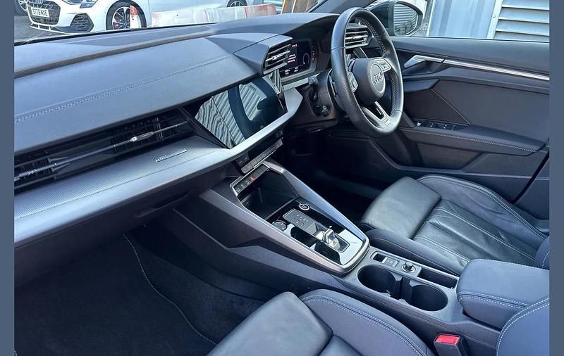 Used Audi A3 S-Line 147 HP (108 kW) 2023 Black Sedan