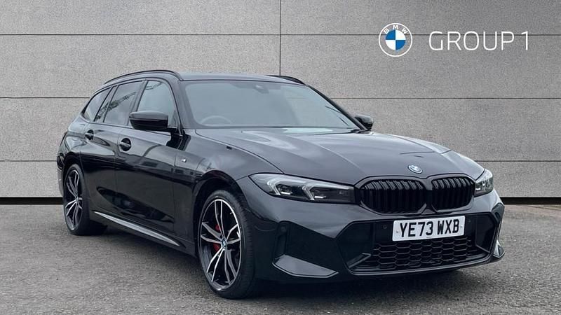 Used BMW 330e M Sport 292 HP (214 kW) 2023 Black Estate