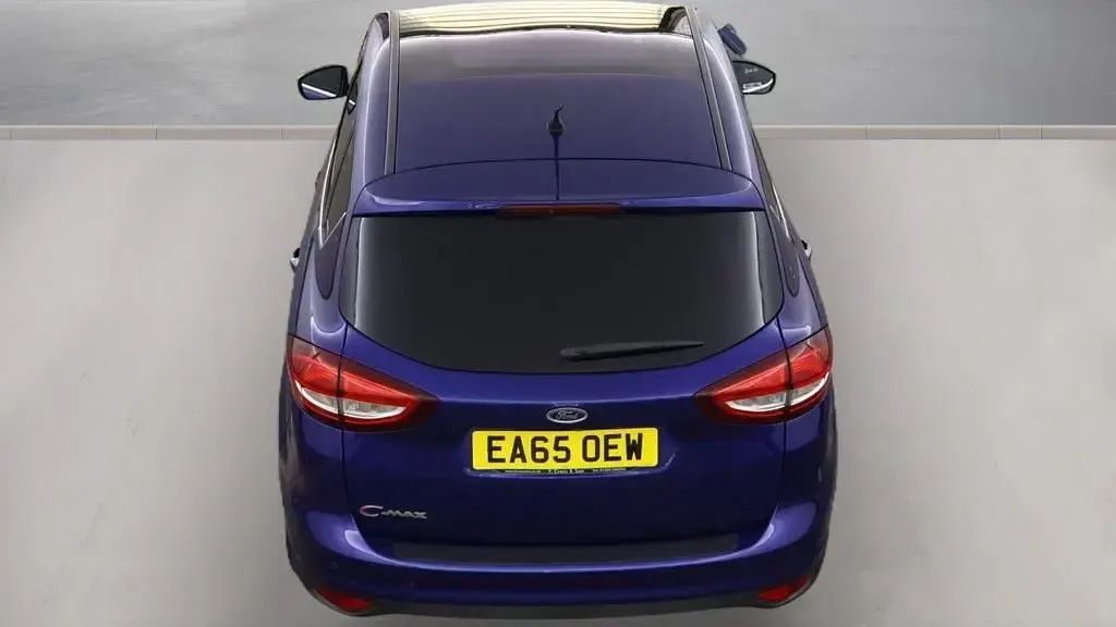 Used Ford C-MAX Titanium X 150 HP (110 kW) 2015 Blue MPV