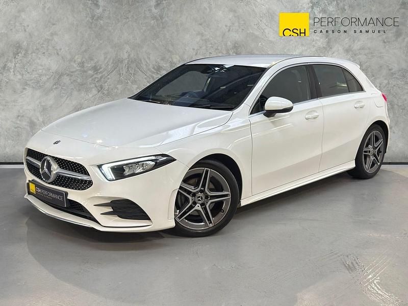 White Used 2018 Mercedes A180 AMG line Hatchback | £15,895 (Fair price) - Image 1/4