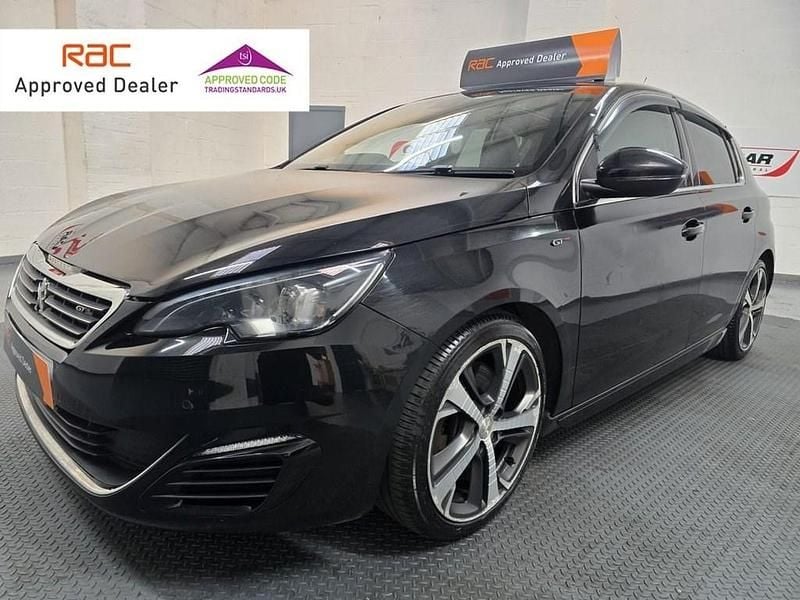 Used Peugeot 308 GT 205 HP (150 kW) 2017 Black Hatchback