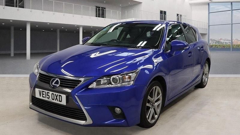 Used Lexus CT200h 2015 Blue Hatchback