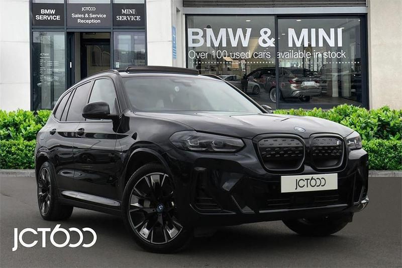 Black Used 2023 BMW iX3 M Sport SUV | £36,945 (Fair price) - Image 1/4