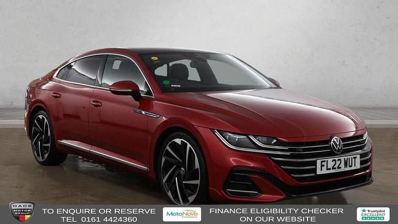 Red Used 2022 VW Arteon R-line Hatchback | £19,470 (Fair price) - Image 1/4