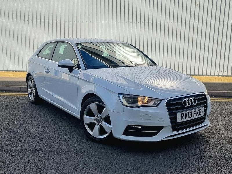 White Used 2013 Audi A3 Sport Hatchback | £4,495 (Fair price) - Image 1/4