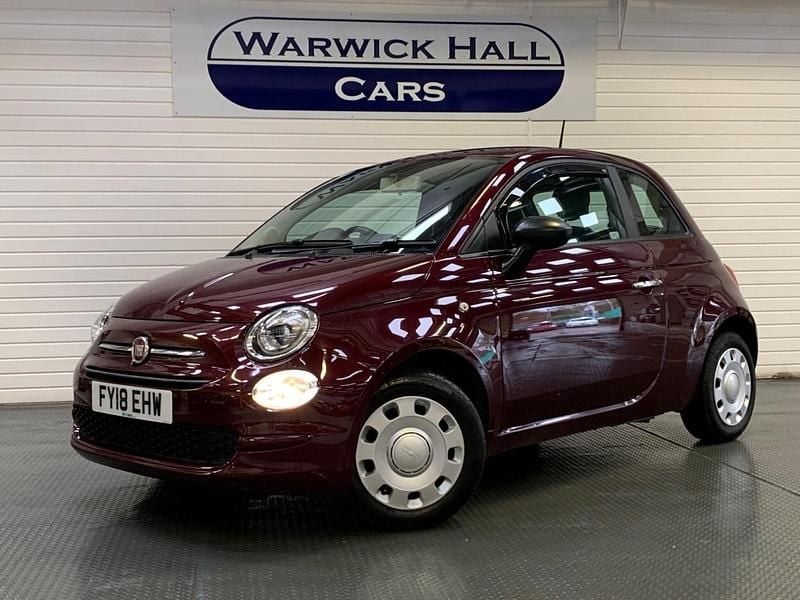 Used Fiat 500 Pop 2018 Red Hatchback