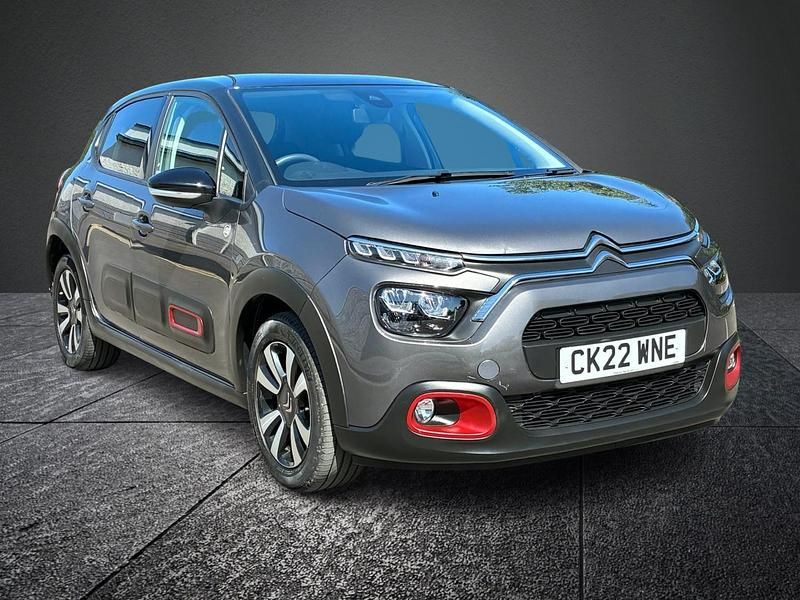 Grey Used 2022 Citroën C3 PureTech Hatchback | £5,995 - Image 1/4