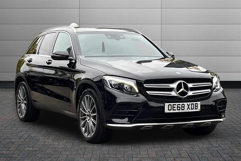 Obsidian black Used 2019 Mercedes GLC250 AMG Line Premium Estate | £21,995 (Fair price) - Image 1/4