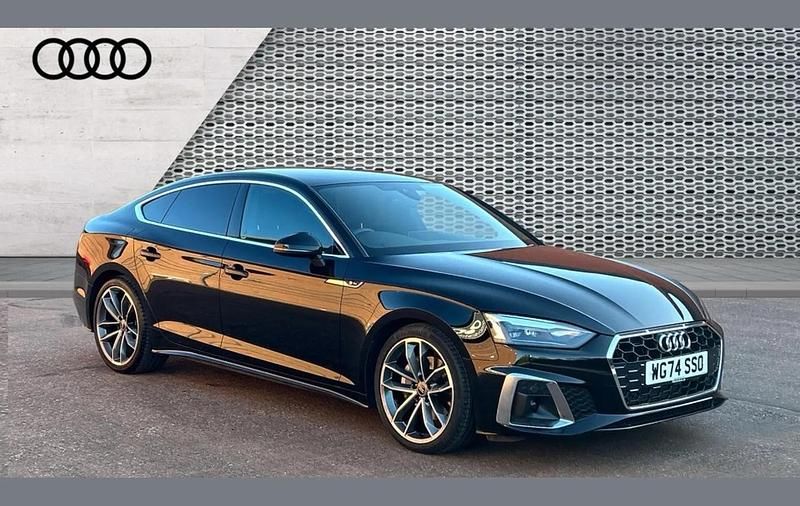 Used Audi A5 Sportback S-Line 200 HP (147 kW) 2024 Black Hatchback