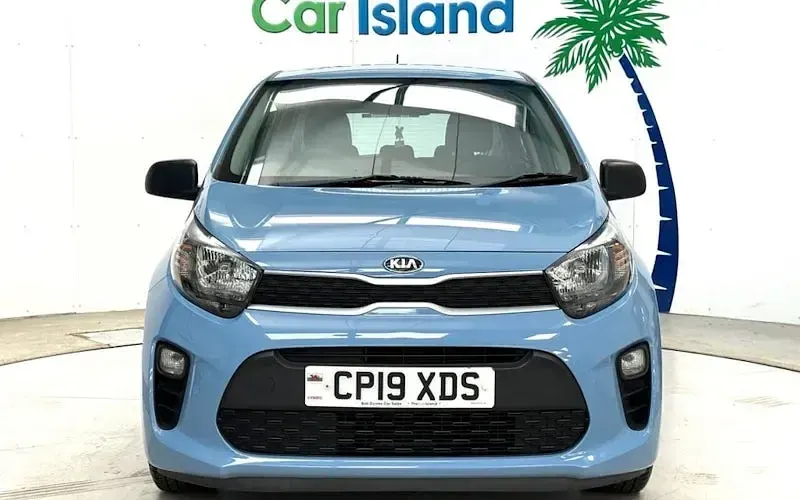 Usado Kia Picanto 67 HP (49 kW) 2019 Azul Citadino