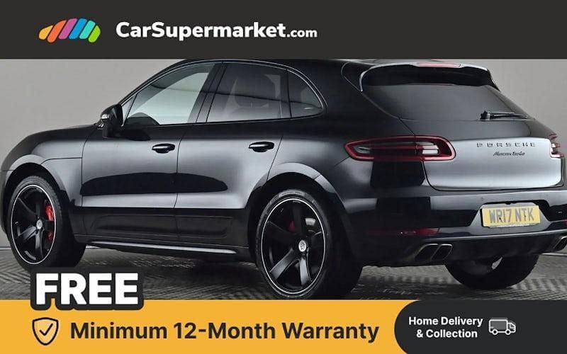 Used Porsche Macan Turbo 400 HP (294 kW) 2017 Black SUV