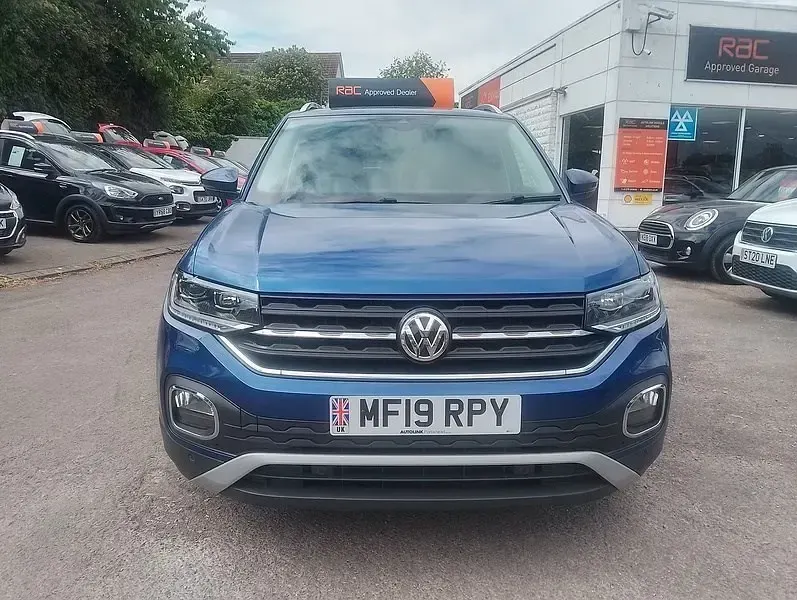 Usado VW T-Cross SEL 115 HP (84 kW) 2019 Azul SUV