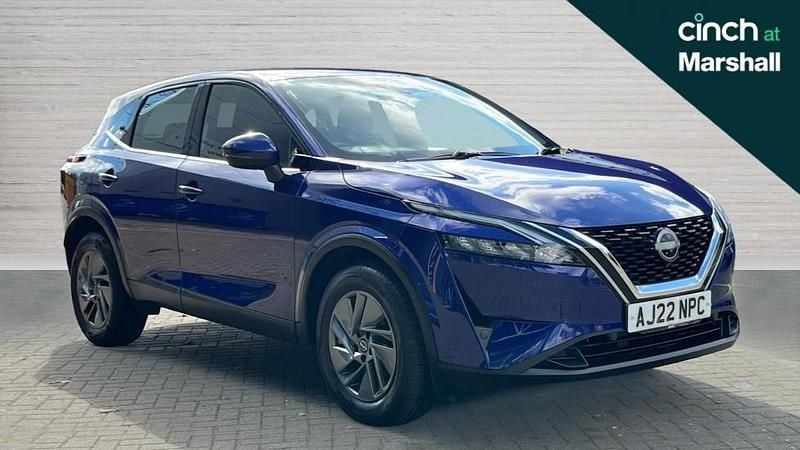Blue Used 2022 Nissan Qashqai Acenta Premium SUV | £15,019 (Super price) - Image 1/4