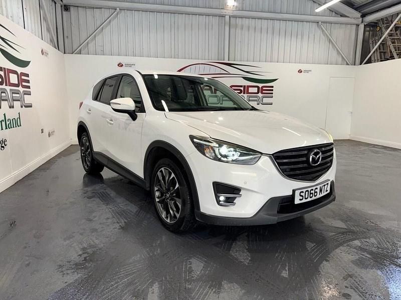 White Used 2016 Mazda CX-5 Inclusive SUV | £9,499 (A bit pricey) - Image 1/4