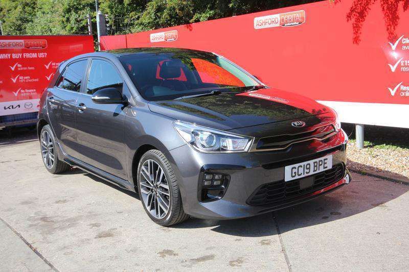 Grey Used 2019 Kia Rio GT-Line Hatchback | £11,395 (Fair price) - Image 1/4