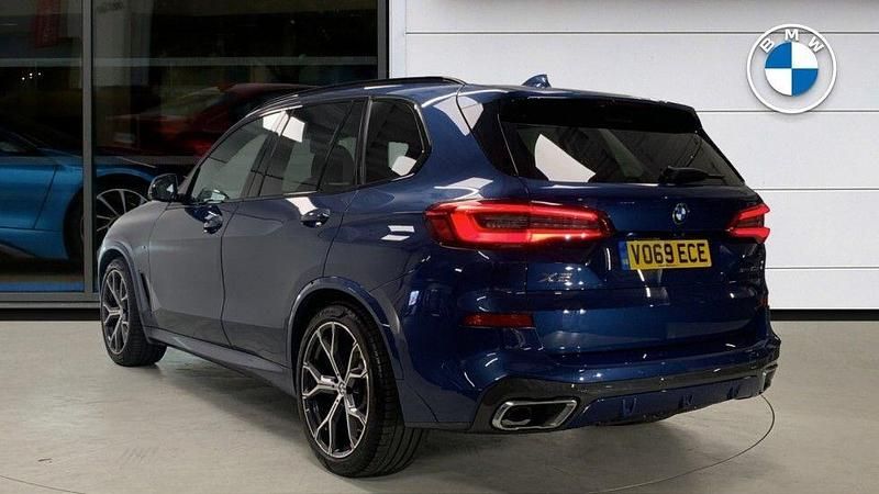 Used BMW X5 M Sport 261 HP (191 kW) 2019 Blue SUV