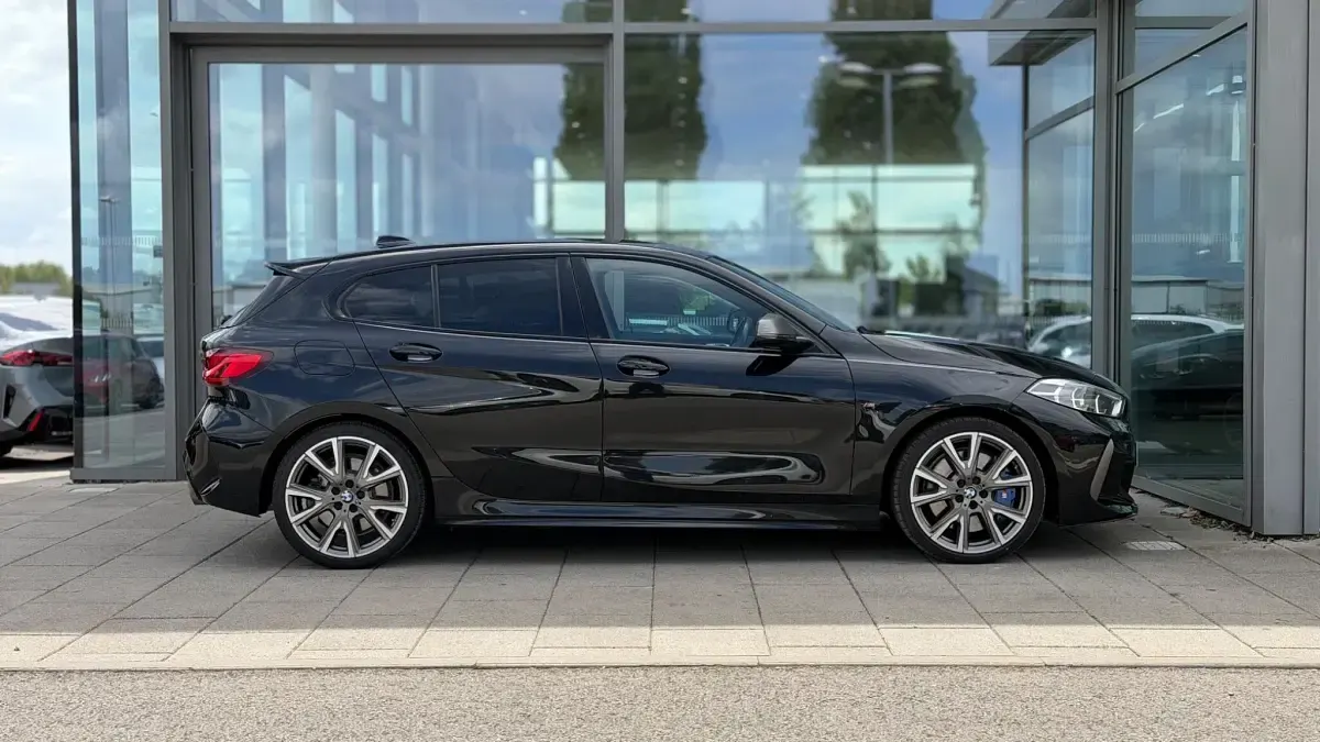 Used BMW M135 Comfort Edition 306 HP (225 kW) 2021 Black Hatchback