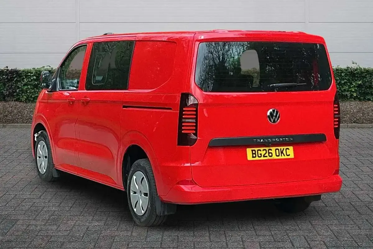 New VW Transporter 2026 Red Van
