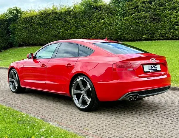 Used Audi A5 S-Line 2015 Red Coupe