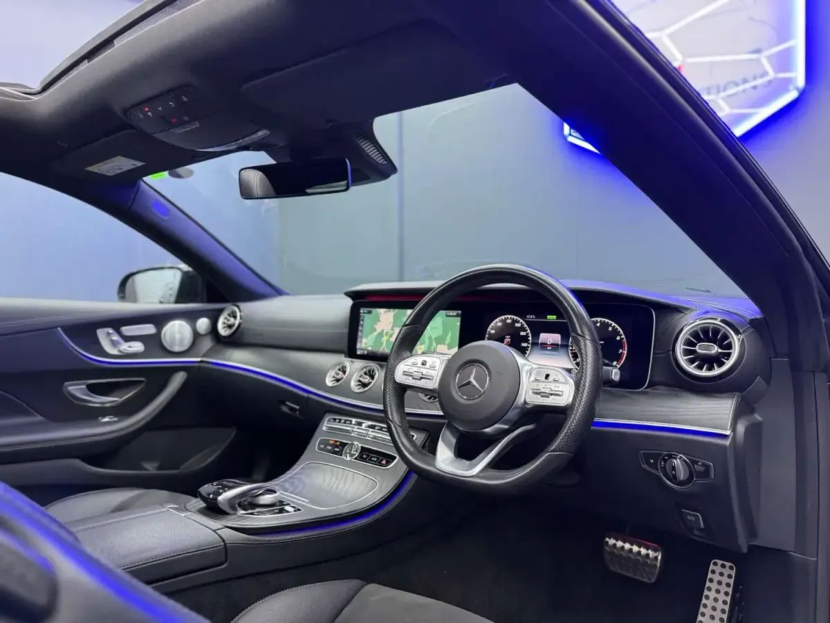 Used Mercedes E220 AMG Line Premium Plus 2020 Black Coupe
