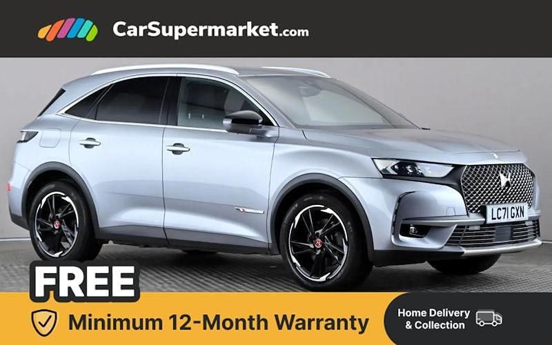 Grey Used 2021 DS Automobiles DS7 Crossback Performance SUV | £17,697 (Fair price) - Image 1/4