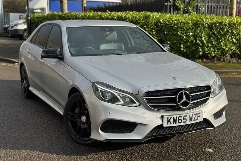 Used Mercedes E350 AMG 258 HP (189 kW) 2016 Silver Sedan