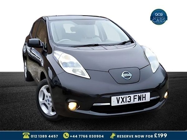 Black Used 2013 Nissan Leaf Hatchback | £2,500 (Fair price) - Image 1/1