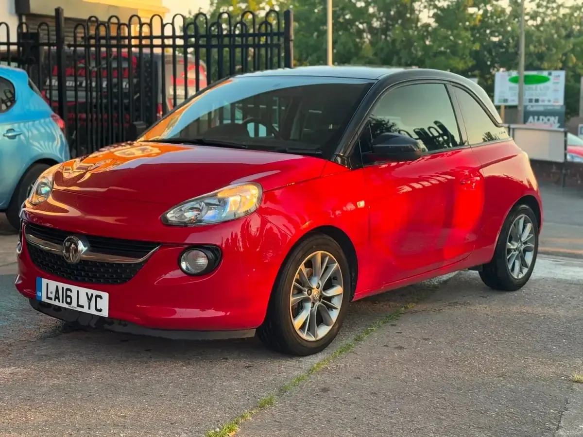 Used Vauxhall Adam Jam 69 HP (50 kW) 2016 Red Hatchback