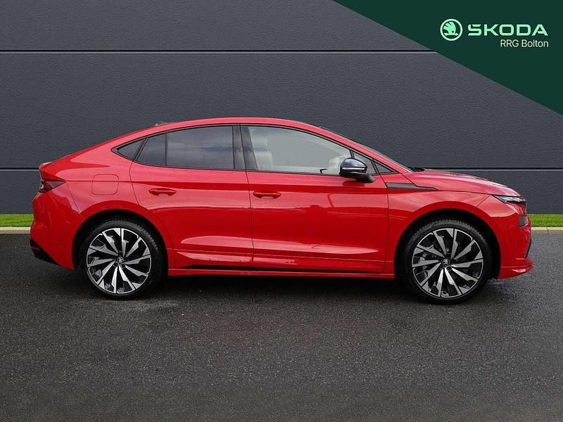 Used Skoda Enyaq iV SportLine 206 kW (281 HP) 2025 Velvet red metallic SUV