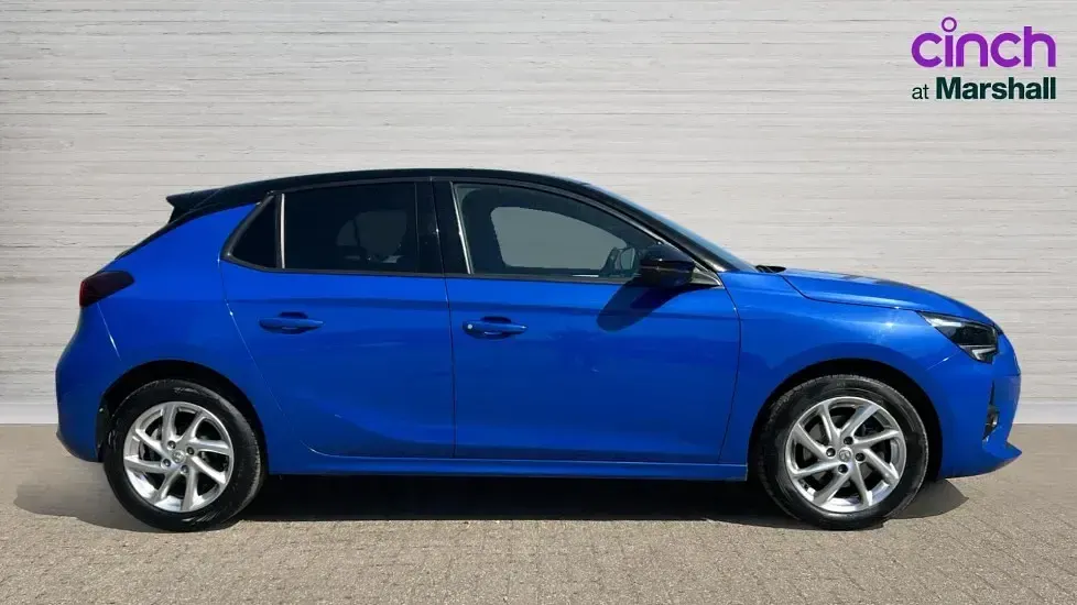 Used Vauxhall Corsa SRi 100 HP (73 kW) 2020 Blue Hatchback