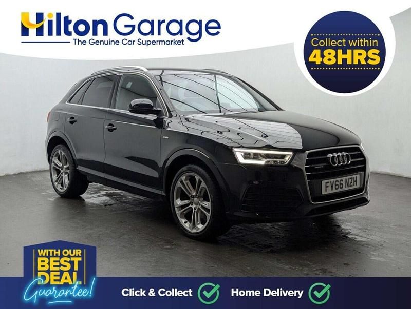 Used Audi Q3 S-line plus 150 HP (110 kW) 2016 Black SUV