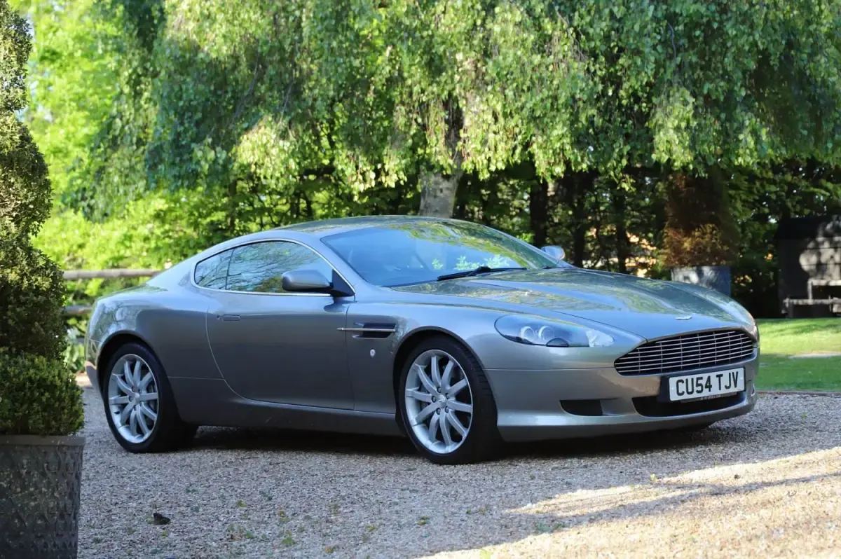 Used Aston Martin DB9 456 HP (335 kW) 2004 Silver Coupe