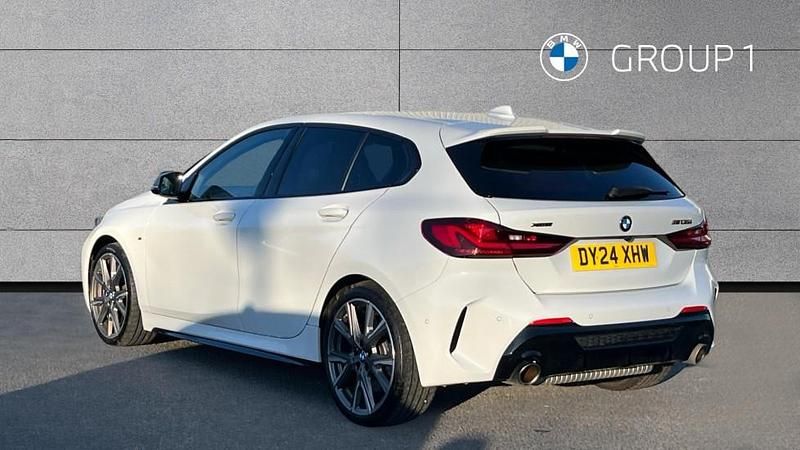 Used BMW M135 Comfort Edition 306 HP (225 kW) 2024 White Hatchback