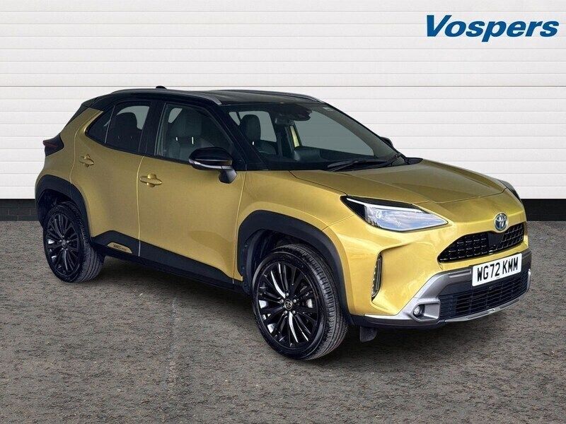 Yellow Used 2022 Toyota Yaris Hybrid Hatchback | £21,950 - Image 1/3