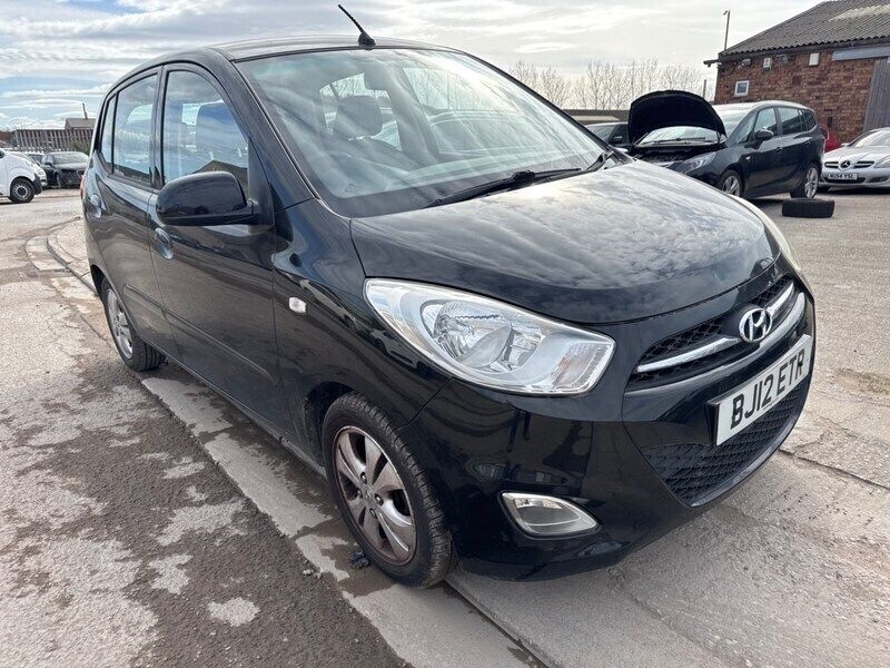 Black Used 2012 Hyundai i10 Active Hatchback | £2,995 (Fair price) - Image 1/1
