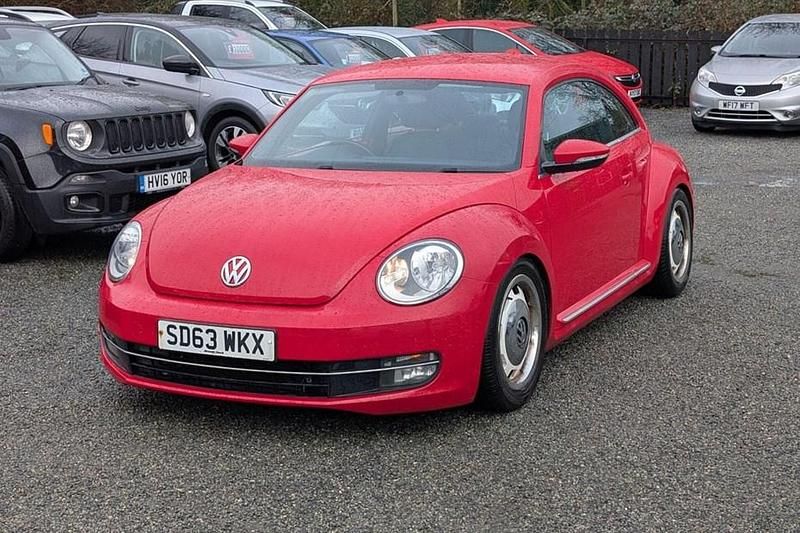 Red Used 2014 VW Beetle Design Hatchback | £6,000 (Fair price) - Image 1/1