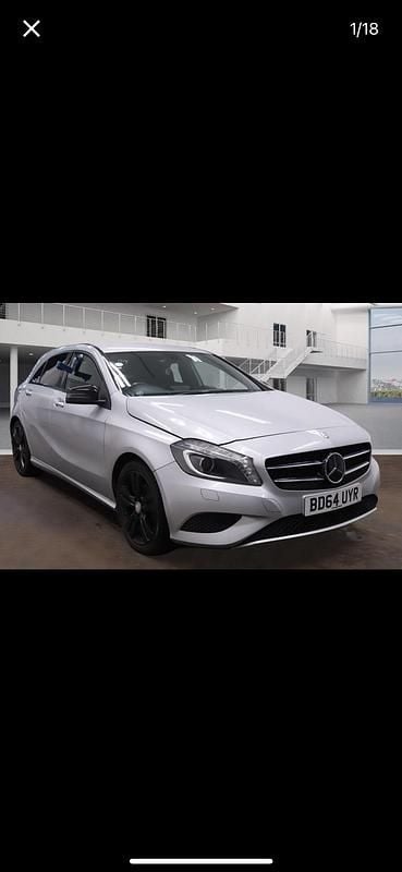 Used Mercedes A200 136 HP (100 kW) 2014 Silver Hatchback