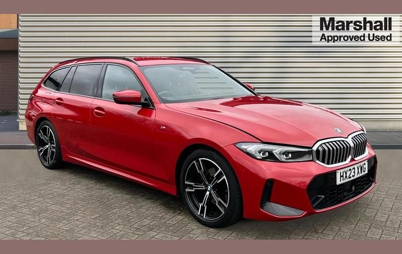Used BMW 320 M Sport 184 HP (135 kW) 2023 Red Estate
