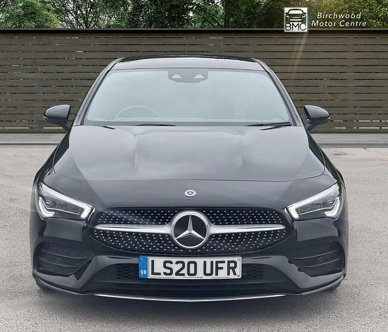 Used Mercedes CLA180 AMG line 136 HP (100 kW) 2020 Black Sedan