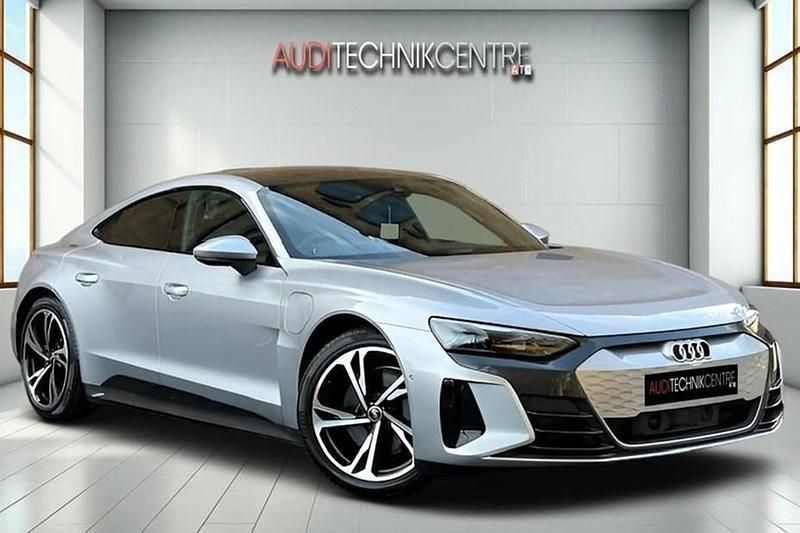 Silver Used 2023 Audi e-tron GT quattro Comfort Sedan | £42,989 (Fair price) - Image 1/1
