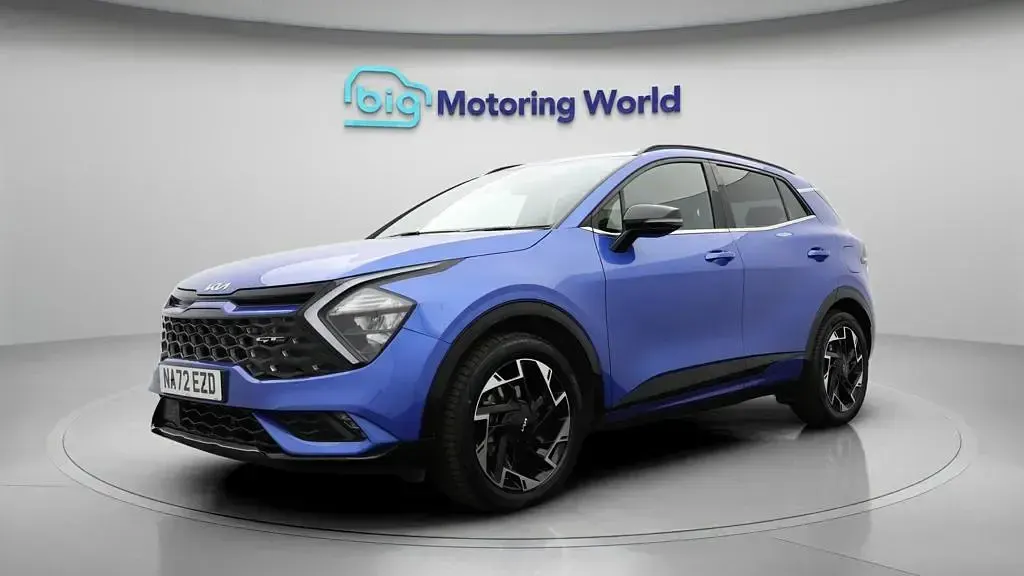 Used Kia Sportage GT-Line 261 HP (191 kW) 2022 Blue SUV
