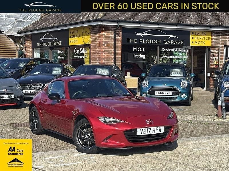 Red Used 2017 Mazda MX5 Inclusive Cabriolet | £14,995 (Fair price) - Image 1/4