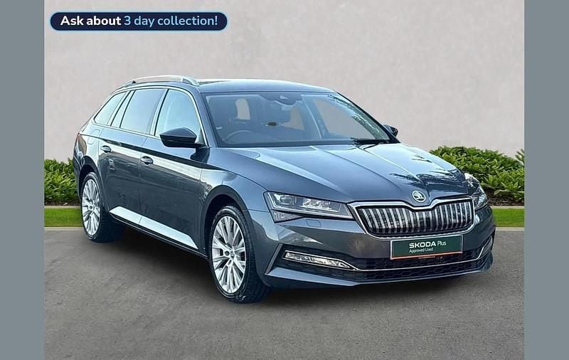 Used Skoda Superb SE L 214 HP (157 kW) 2020 Grey Estate