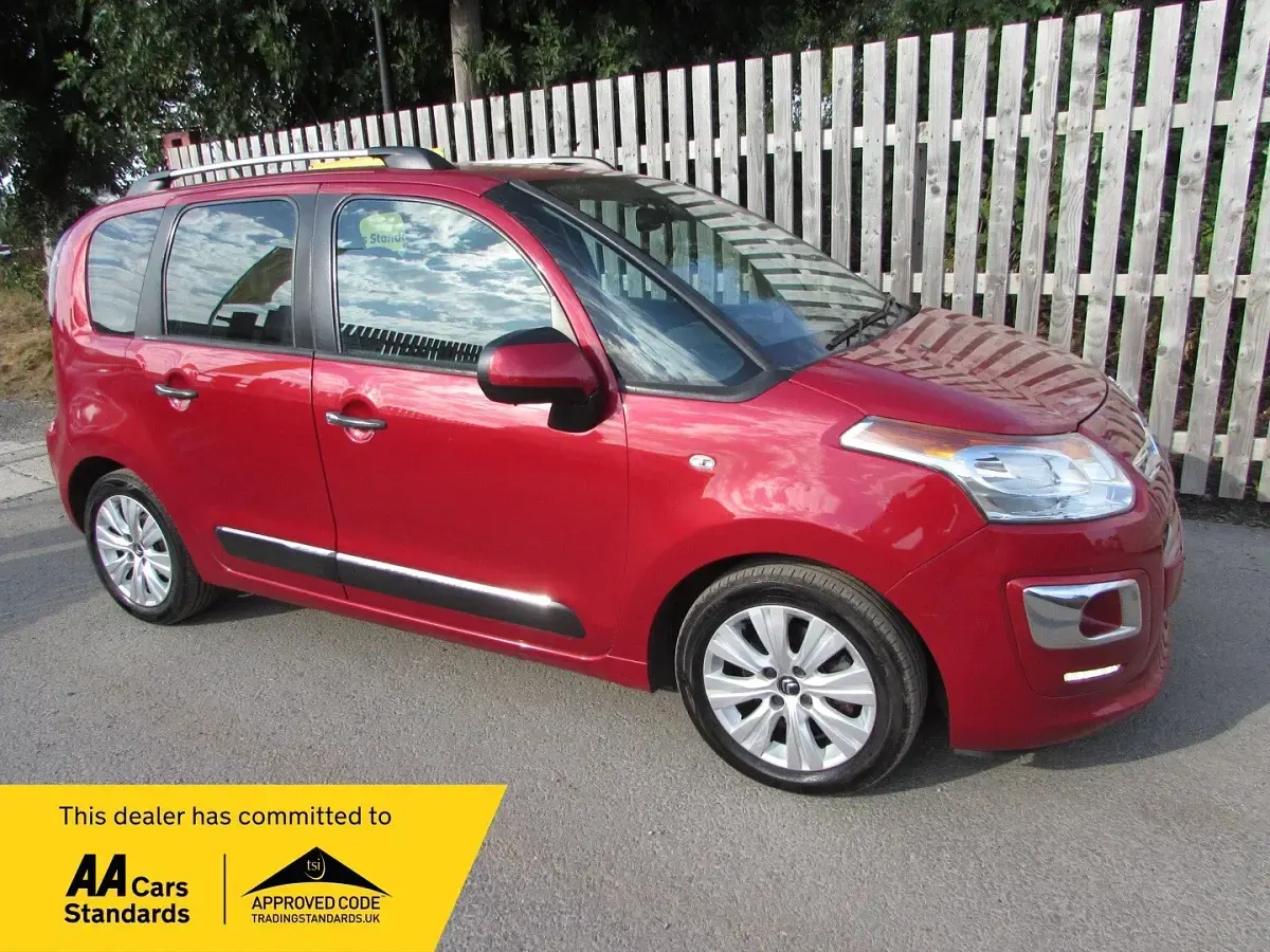 Used Citroën C3 Picasso Exclusive 120 HP (88 kW) 2014 Red MPV