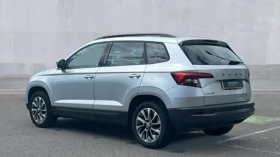 Used Skoda Karoq SE Drive 150 HP (110 kW) 2021 Brilliant silve SUV