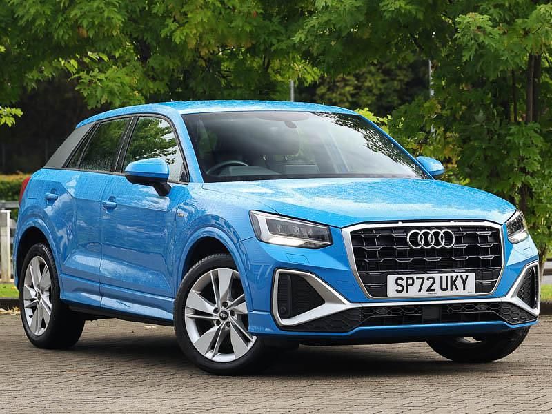 Blue Used 2022 Audi Q2 S-Line SUV | £19,998 (A bit pricey) - Image 1/4