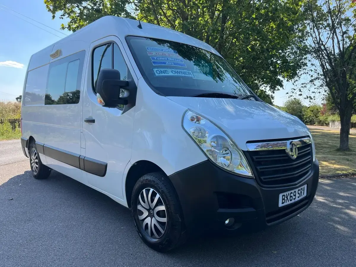 Used Vauxhall Movano 2020 White