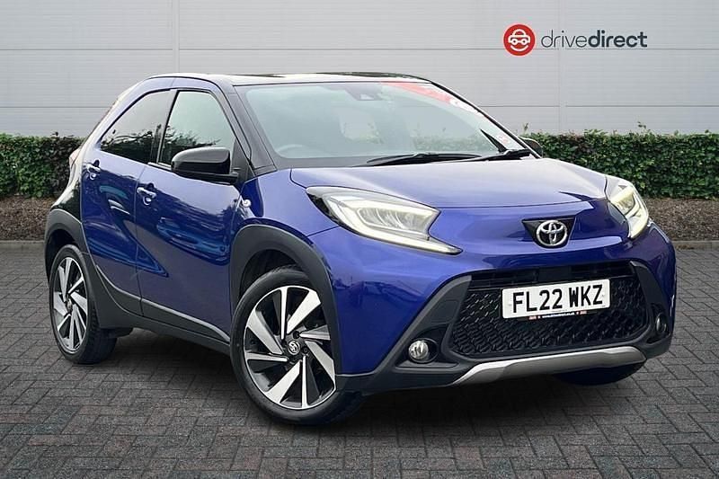 Blue Used 2022 Toyota Aygo X SUV | £11,648 - Image 1/4