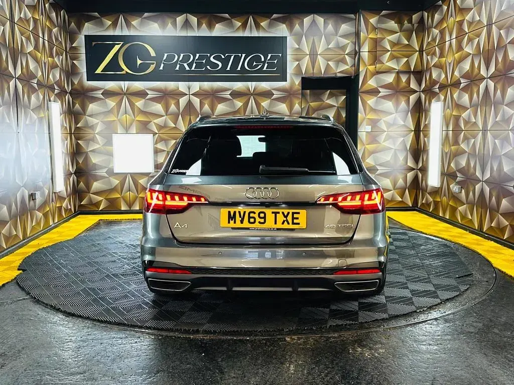 Used Audi A4 Black Edition 190 HP (139 kW) 2019 Grey Estate